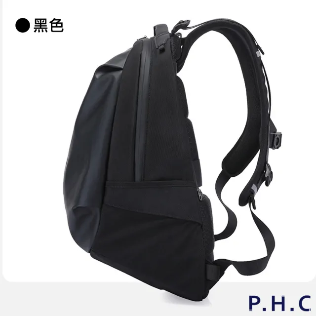 【PHC】潮流機車族後背防水包 後背包(現+預  黑色 / 灰色)