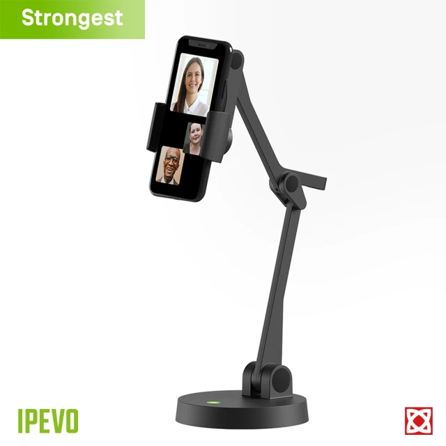 【IPEVO 愛比】IPEVO Uplift 視訊專用手機架(遠距教學、視訊會議、網紅直播)