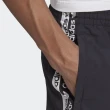 【adidas 愛迪達】短褲 運動短褲 男短褲 黑 TAPE WV SHORT(GJ6747)
