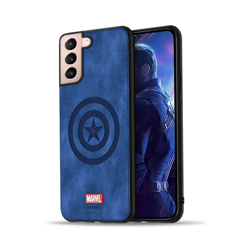 【Marvel 漫威】SAMSUNG Galaxy S21 英雄系列精緻布紋防摔保護殼(5款)
