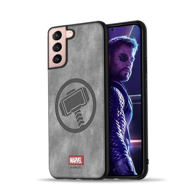 【Marvel 漫威】SAMSUNG Galaxy S21 英雄系列精緻布紋防摔保護殼(5款)