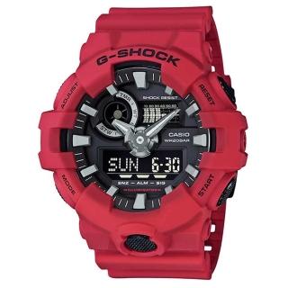 【CASIO 卡西歐】無限Tough精神G-SHOCK系列(GA-700-4A)