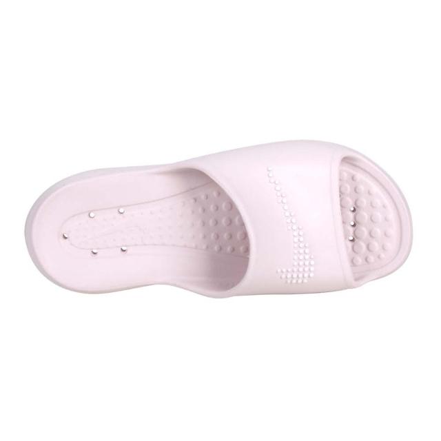 【NIKE 耐吉】W VICTORI  ONE SHWER SLIDE 女休閒拖鞋 粉紅白(CZ7836-600)