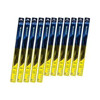 【Michelin 米其林】厲風鋼骨雨刷 雙入組(14+24吋)