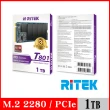 【RITEK錸德】T801 1TB M2 2280/PCI-E SSD固態硬碟