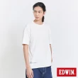 【EDWIN】男裝 E.F.S冰河玉涼感機能短袖T恤(白色)