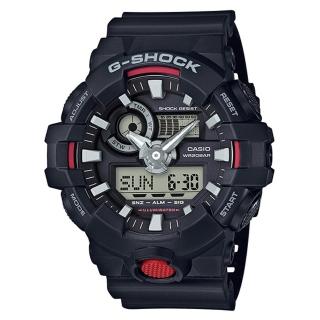 【CASIO 卡西歐】無限Tough精神G-SHOCK系列(GA-700-1A)