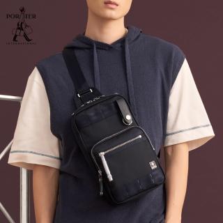 【PORTER INTERNATIONAL】自信經典NEW HEAT單肩包(深藍)