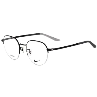 【NIKE 耐吉】鈦框 光學眼鏡(黑色)