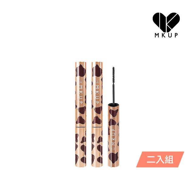 【MKUP 美咖】狠大眼睫毛膏 2.8g 2色 兩入組