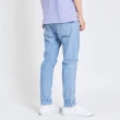 【EDWIN】男裝 JERSEY EJ6冰河玉錐形褲(漂淺藍)