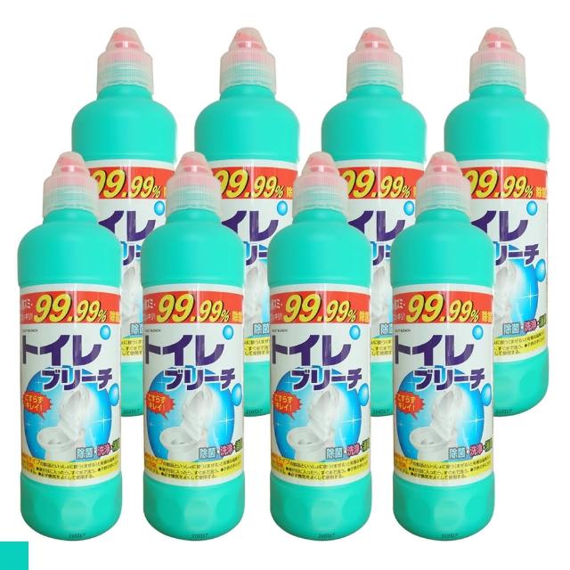 【日本 火箭石鹼】馬桶清潔劑 500ml 8入組(消毒 除臭 洗淨)