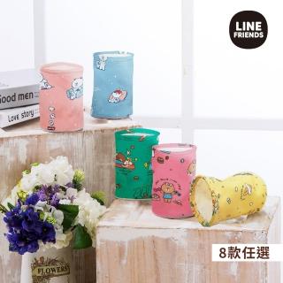 【收納王妃】LINE FRIENDS桌上整理分類收納桶/收納筒 小款(臺灣製造/熊大兔兔莎莉熊美)