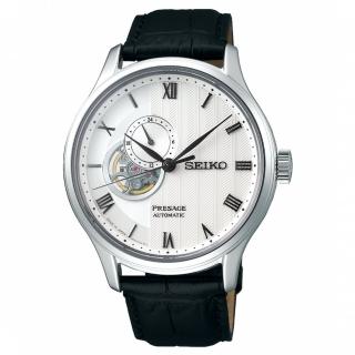 【SEIKO 精工】PRESAGE 動力儲存開芯機械錶/41.8mm(4R39-00W0P SSA379J1)