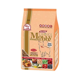 【Mobby 莫比】愛貓無穀配方 鵪鶉&鴨肉1.5公斤(貓糧、貓飼料、貓乾糧)