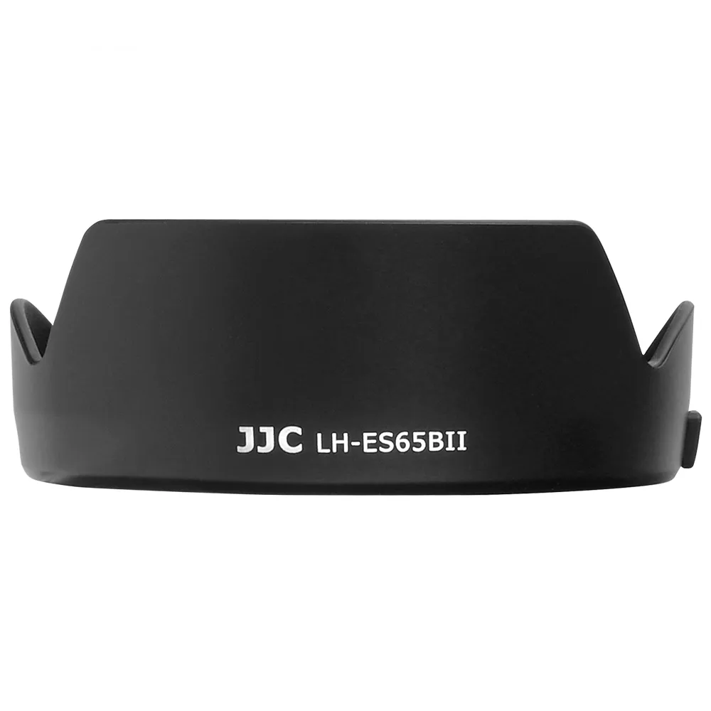 【JJC】副廠Canon相容佳能原廠ES-65B遮光罩LH-ES65BII(蓮花型;適RF 50mm f1.8 STM)