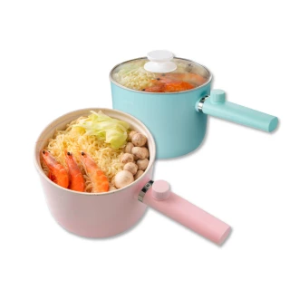 【KINYO】陶瓷不沾快煮美食鍋1.2L(FP-0871 料理鍋 快煮鍋 電火鍋)