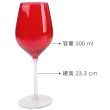 【EXCELSA】彩晶紅酒杯6入 500ml(調酒杯 雞尾酒杯 白酒杯)