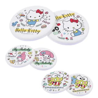 【收納王妃】三麗鷗 硬式珪藻土 吸水杯墊 HELLO KITTY/美樂蒂/大眼蛙  2入/組(尺寸:10x10x0.9cm)