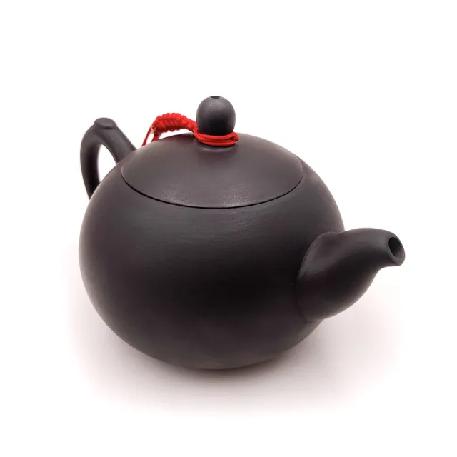 台灣製造】圓珠壺160cc 台灣鶯歌陶藝(茶具茶壺朱泥紫砂段泥泡茶壺茶杯