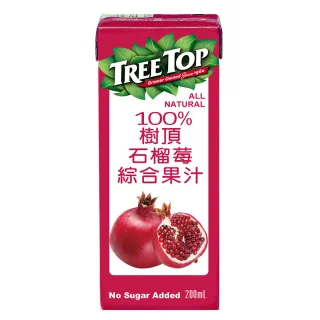 【Tree Top 樹頂】100%石榴莓綜合果汁200ml*24入