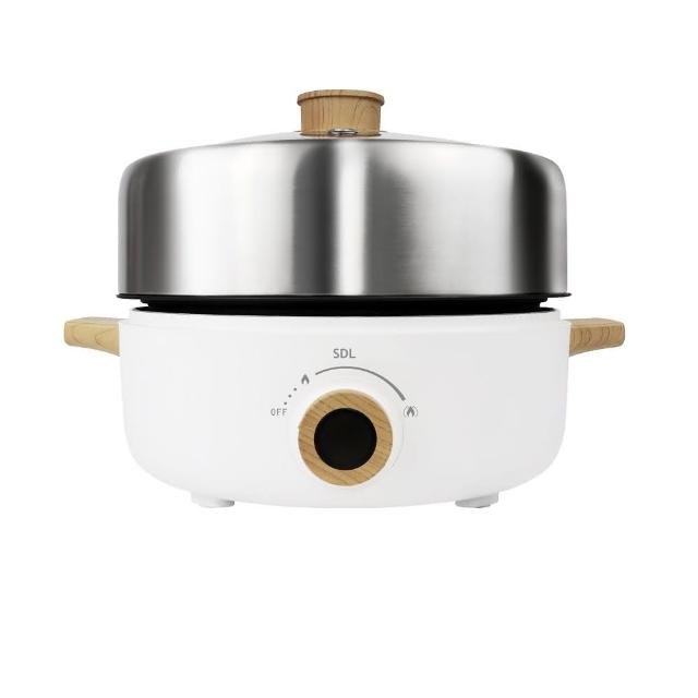 【SDL 山多力】2.8L雙享兩用火烤料理鍋(SL-EC3520-W)