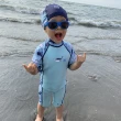 【Splash About 潑寶】兒童 連身泳裝 防寒 抗UV-海洋鯨魚-2-6歲(兒童泳裝)