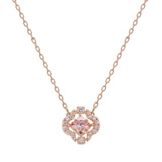 【SWAROVSKI 施華洛世奇】DANCE CLOVER 水晶項鍊(真 品 平 輸)