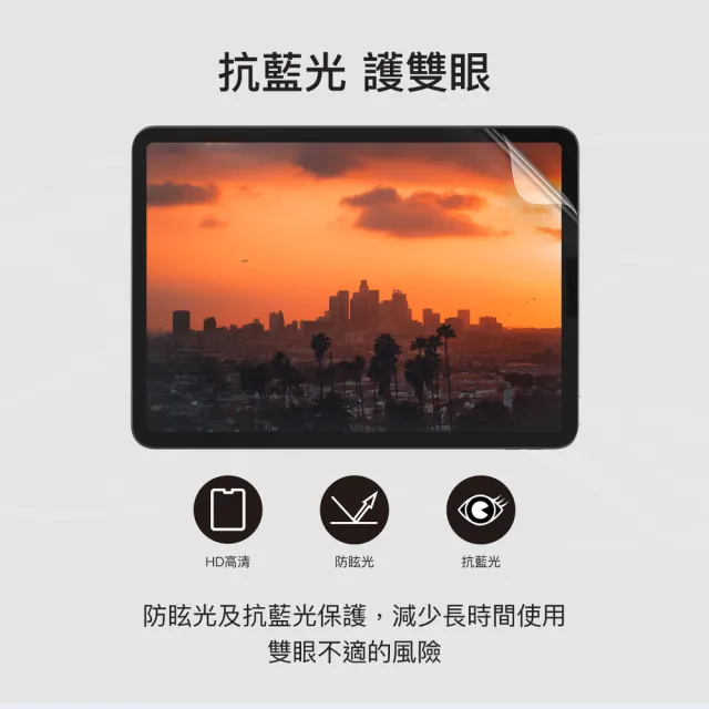【SwitchEasy 魚骨牌】iPad Pro 12.9吋 PaperLike Note 抗藍光書寫版類紙膜(iPad Pro 2018-2022)