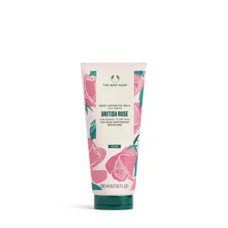 【THE BODY SHOP 美體小舖】英皇玫瑰嫩膚身體潤膚乳(200ML/身體乳)