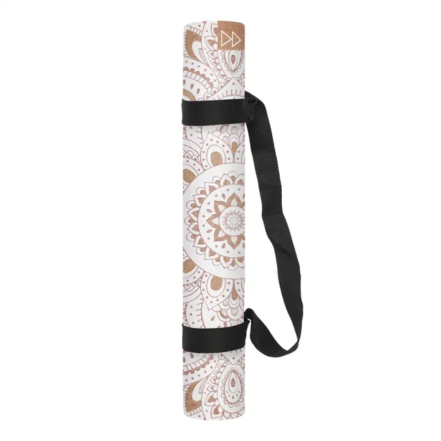 【Yoga Design Lab】Cork Mat 軟木瑜珈墊 3.5mm – Mandala White(軟木瑜珈墊)