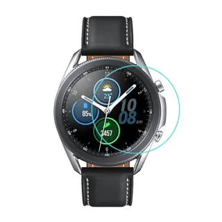 【Qii】SAMSUNG Galaxy Watch 3  45mm 玻璃貼(兩片裝)