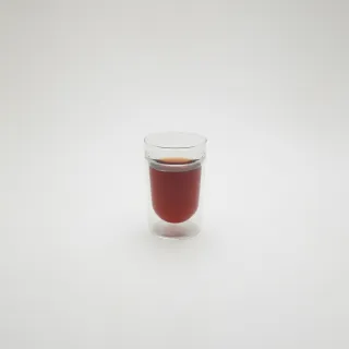 【smith&hsu】白毫雙層玻璃杯(透明 210ml)