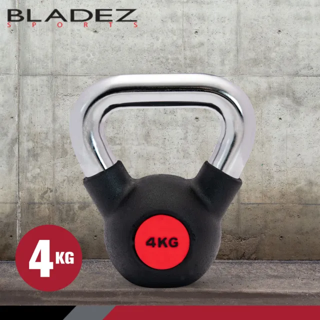 【BLADEZ】BM2.1包膠壺鈴-4KG