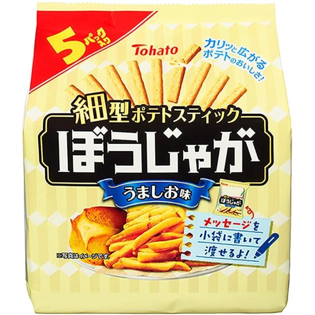 即期品【日本東鳩】棒棒薯條-鹽味75g