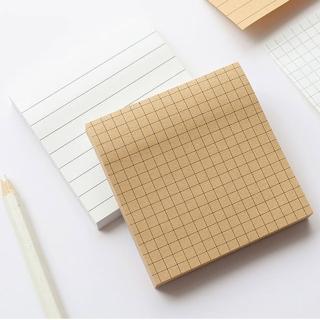 【PS Mall】簡約便利貼50張 可撕便簽 文具 辦公用具 2入(J3104)