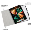 【Pipetto】2022 第6/5代 12.9吋 Origami Pencil 多角度多功能保護套 內建筆槽 黑色(iPad Pro 12.9吋)