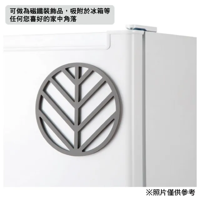 【NITORI 宜得利家居】矽膠隔熱墊 LEAF DGY(矽膠隔熱墊 LEAF)