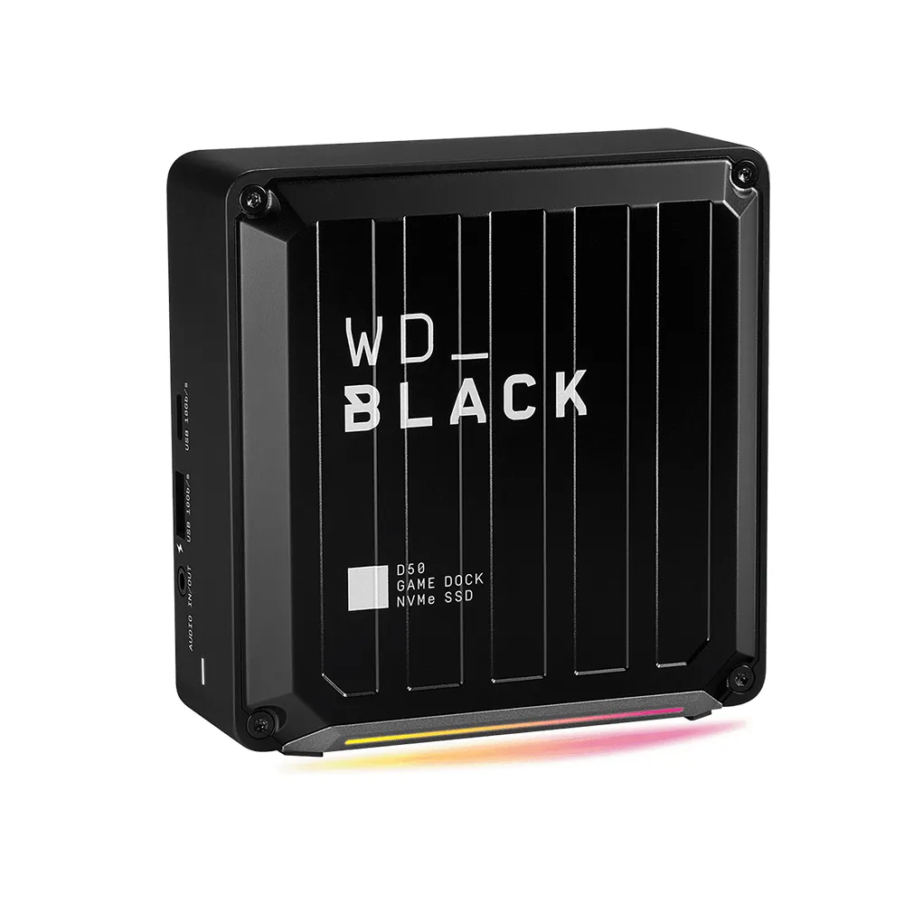 【WD 威騰】BLACK黑標 D30 Game Drive 1TB SSD電競外接式硬碟(WDBATL0010BBK-WESN)