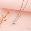 【SOPHIA 蘇菲亞珠寶】10分 14K白金 擁愛 鑽石項鍊