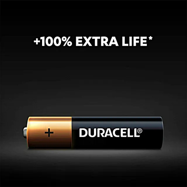 【DURACELL】金頂鹼性電池 4號AAA 10入裝