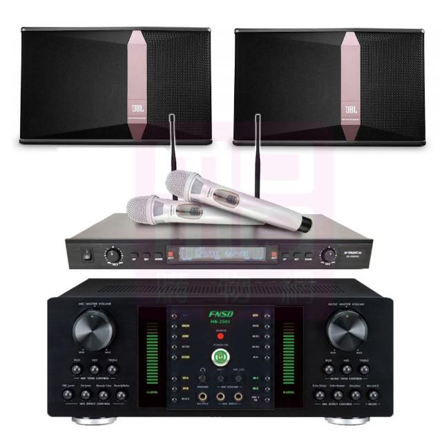 金嗓 JBL KI510 組為家用動圈式伴唱機，專為居家 KTV 娛樂設計，包含擴大機、喇叭及麥克風接收機，提供高品質音效與簡單操作。適用於家庭聚會唱歌，保固期長達 2 年（擴大機/喇叭/麥克風接收機保固二年，點歌機保固一年，消耗品及贈品無保固）。讓您輕鬆享受專業級伴唱體驗！