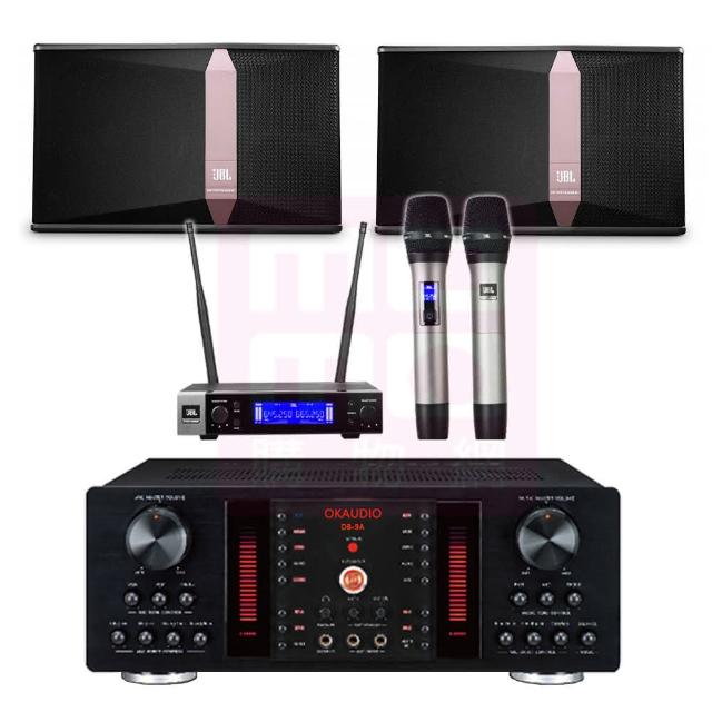 【OKAUDIO】DB-9AN+JBL VM200+JBL Ki510(卡拉OK綜合擴大機+無線麥克風+吊式專業用喇叭)