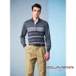【CUMAR】男裝長袖羅紋領吸濕排汗POLO衫(多款任選)