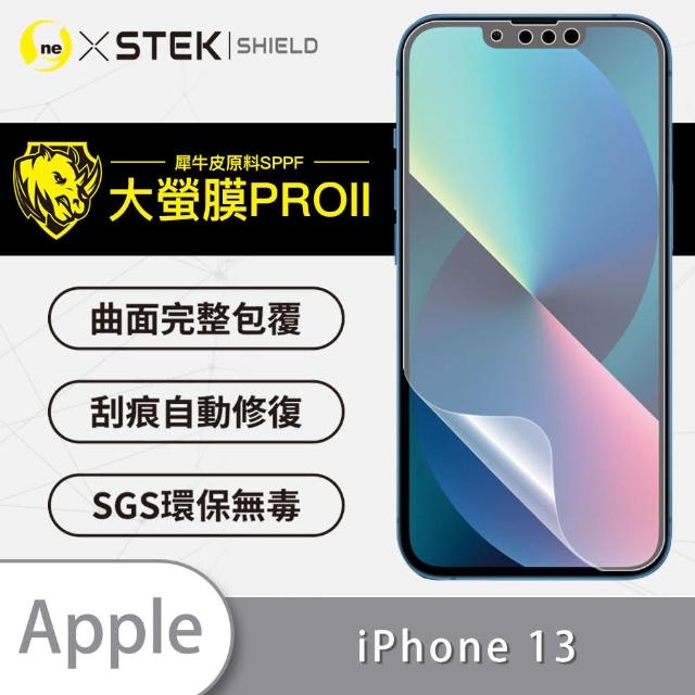【o-one大螢膜PRO】Apple iPhone 13 6.1吋 手機螢幕保護貼(輕微划痕修復 輕薄抗擊 裸機質感)