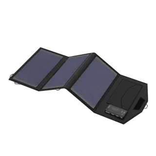 【Suniwin】戶外折疊15W太陽能充電包(內置10000mah行動電源/太陽能充電板/旅行/露營/隨身/儲能備用)