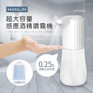 【HANLIN】MAT600m 超大容量洗手機 感應酒精噴霧機(免接觸 免安裝 消毒 清潔 防疫神器)
