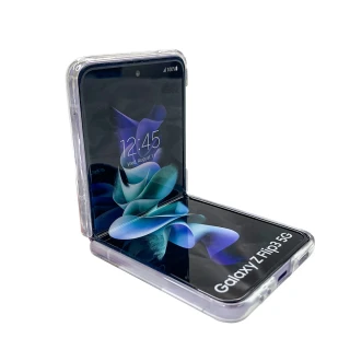【o-one】Samsung Galaxy Z Flip 3 5G 輕薄透明手機保護殼