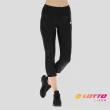 【LOTTO】女 訓練彈力緊身褲(黑-LT2154891CL)