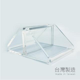 【空間特工】臺灣製 防疫隔板壓克力底座 6入(雙人隔板底座/辦公室隔板/防疫用品/美食街隔板/餐廳/書桌)